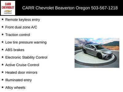 2025 Toyota Camry SE