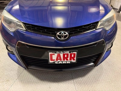 2016 Toyota Corolla S Plus