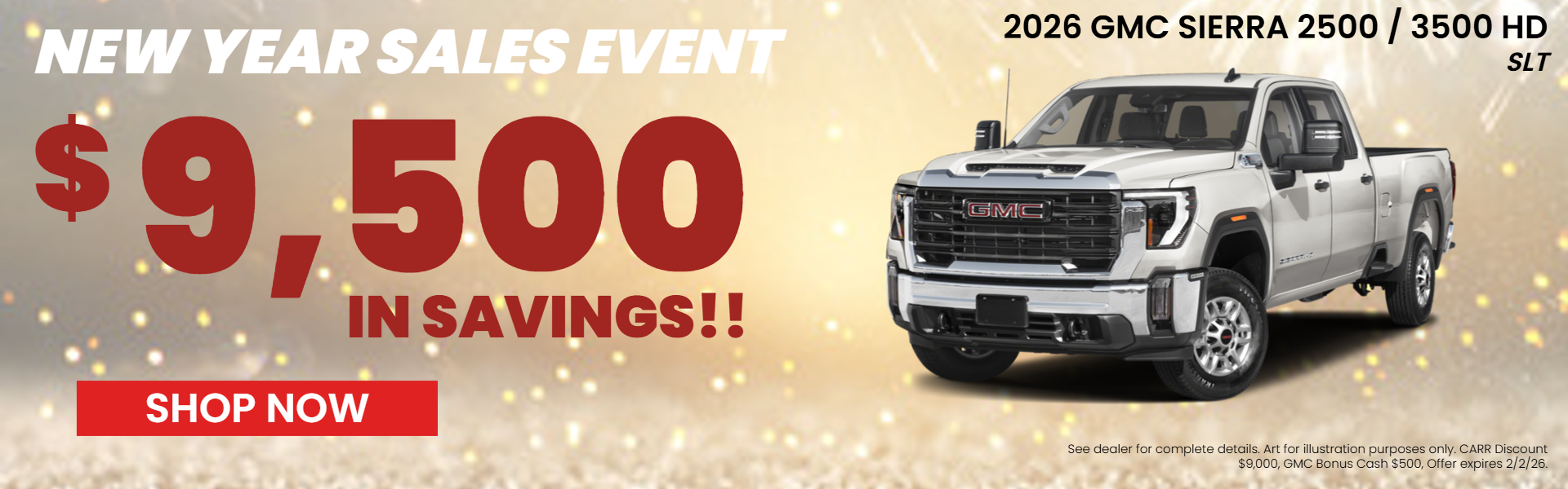 SIERRA HD OFFERS FROM CARR BUICK GMC